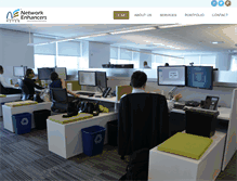 Tablet Screenshot of networkenhancers.com